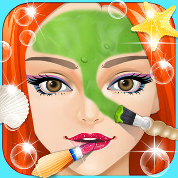 Mermaid Salon™ - Girls Makeup, Dressup and Makeover Games - Mermaid is such a magic word, it exists in almost every girl’s dream! Mermaids, they are so romantic and fantastic, so that everyone wants to have a look at them during their lifetimes. Today, we will make your dream come true, for our new app ------ Mermaid Salon finally comes!!! If you always love mermaid, if you want to make up and dress up your own mermaid, and make her the most beautiful one in the world, you will feel so excited to see our Mermaid Salon! So, don’t hesitate, join us, create your unique and dreaming mermaid!How To Play:Start with a soothing spa to make sure the mermaid\'s hair and skin are flawless. Next, help her choose a hair style, eye color and put the makeup on. Then, assist her to select a perfect dress (or top and skirt), and the matched jewelries. At last, please choose a beautiful tail for her, as well as a pretty prop in her hand. After all these process, she will go to enjoy her fantastic life under the sea, let\'s follow her and see how amazing it is!Features:· Spa Section · Makeup Section · Dress up Section · 3 vivid undersea backgrounds with various fishes swimming around · Different kinds of dynamic fishes to choose ( Special Launch! Strongly Recommend to have a try !!!)· 4 beautiful mermaids of different skin color to choose · Many fashionable hair styles and hair colors to choose · Try on dozens of different lipsticks, eye colors, eye-shadows, mascaras, and more· A lot of colorful dresses, fashionable tops and skirts to choose· A huge variety of decoration items, including earrings, necklaces, bracelets, and headgears· Plentiful cute props to choose· Take a photo with the mermaid together· Share your perfect mermaids via Facebook or E-mail with just one click · Screenshots of your mermaids can be saved in your photo album· Continued improvements of this game, please feel free to send us your feedbacks and suggestionsNeed You Know:This app is totally free to download and play, some basic items are also free to use, but some additional items need you to purchase and pay to unlock. Therefore, if you do not want to use these items, please turn off the in-app purchase in your settings. Thanks.